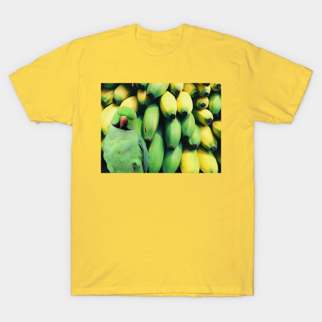 green banan ringneck T-Shirt by FandomizedRose